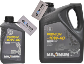 Моторна олива Maximum Premium 10W-40 напівсинтетична