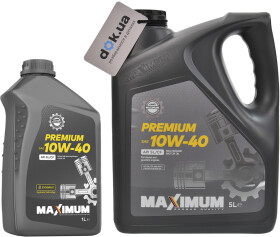 Моторное масло Maximum Premium 10W-40 полусинтетическое