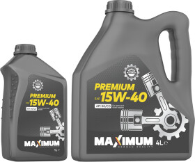 Моторное масло Maximum Premium 15W-40 минеральное