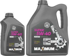 Моторна олива Maximum Super 5W-40 синтетична