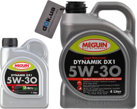 Моторное масло Meguin Dynamik DX1 5W-30 синтетическое