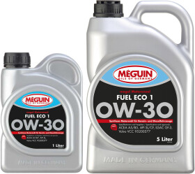 Моторна олива Meguin Fuel Eco 1 0W-30 синтетична