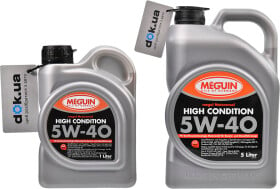 Моторное масло Meguin High Condition 5W-40 синтетическое