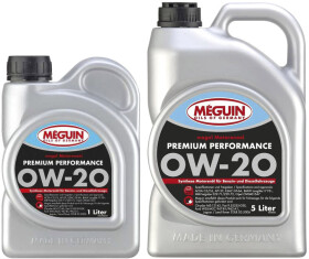 Моторна олива Meguin Motorenoel Premium Performance 0W-20 синтетична