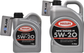 Моторна олива Meguin New Engine FE 5W-20 синтетична