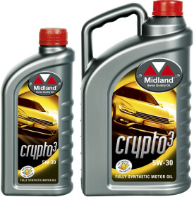 Моторное масло Midland Crypto-3 5W-30 синтетическое
