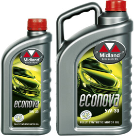 Моторное масло Midland Econova 5W-30 синтетическое