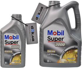 Моторна олива Mobil Super 3000 X1 5W-40 синтетична