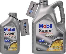 Моторна олива Mobil Super 3000 X1 Formula FE 5W-30 синтетична