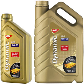 Моторное масло MOL Dynamic Gold 5W-30 синтетическое