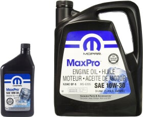 Моторное масло Mopar MaxPro 10W-30 синтетическое