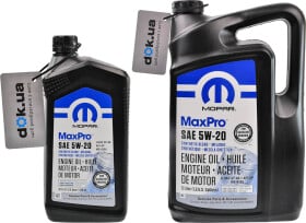 Моторна олива Mopar MaxPro GF-6A 5W-20 синтетична