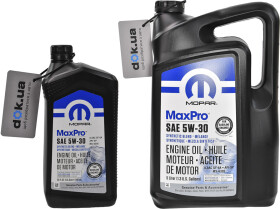 Моторное масло Mopar MaxPro GF-6A 5W-30 синтетическое