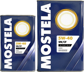 Моторное масло Mostela Syntec 5W-40 синтетическое