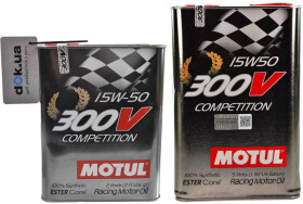 Моторное масло Motul 300V Competition 15W-50 синтетическое