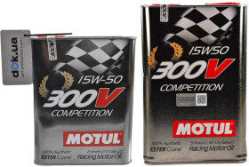 Моторна олива Motul 300V Competition 15W-50 синтетична