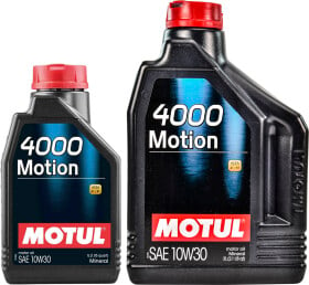 Моторное масло Motul 4000 Motion 10W-30 минеральное