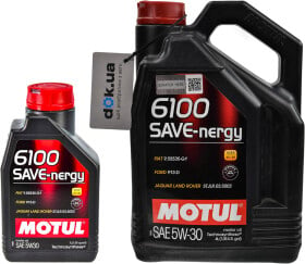 Моторное масло Motul 6100 Save-Nergy 5W-30 полусинтетическое