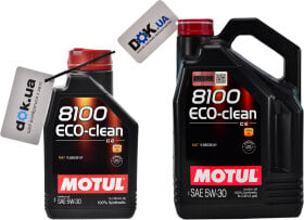 Моторное масло Motul 8100 Eco-Clean 5W-30 синтетическое