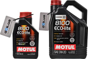 Моторное масло Motul 8100 Eco-Lite 0W-20 синтетическое