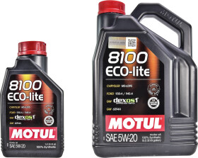 Моторное масло Motul 8100 Eco-Lite 5W-20 синтетическое