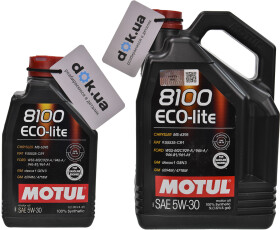 Моторное масло Motul 8100 Eco-Lite 5W-30 синтетическое