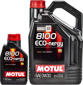 Моторна олива Motul 8100 Eco-Nergy 0W-30 синтетична