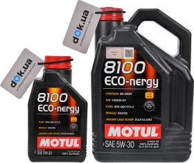 Моторное масло Motul 8100 Eco-Nergy 5W-30 синтетическое