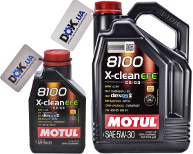 Моторное масло Motul 8100 X-clean EFE 5W-30 синтетическое