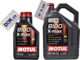 Моторное масло Motul 8100 X-Max 0W-30 синтетическое