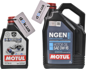 Моторна олива Motul Hybrid 0W-16 синтетична