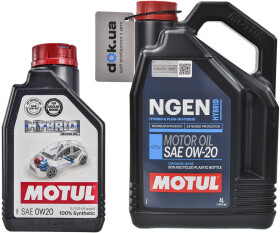 Моторна олива Motul Hybrid 0W-20 синтетична