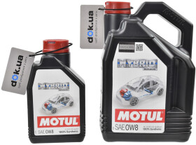 Моторное масло Motul Hybrid 0W-8 синтетическое