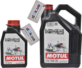 Моторное масло Motul LPG-CNG 5W-30 синтетическое