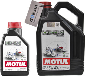 Моторна олива Motul LPG-CNG 5W-40 синтетична