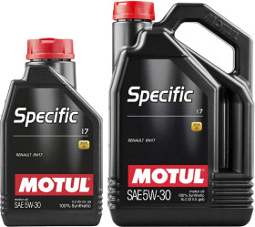 Моторна олива Motul Specific 17 5W-30 синтетична
