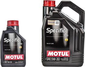 Моторное масло Motul Specific 2290 5W-30 синтетическое