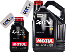 Моторна олива Motul Specific 504 00 507 00 5W-30 синтетична