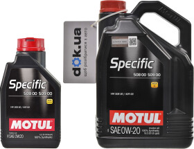 Моторное масло Motul Specific 508 00 509 00 0W-20 синтетическое