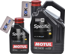 Моторна олива Motul Specific Dexos 2 5W-30 синтетична
