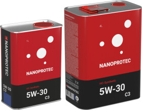 Моторное масло Nanoprotec C3 HC-Synthetic 5W-30 синтетическое