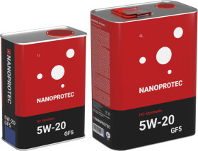 Моторное масло Nanoprotec GF5 HC-Synthetic 5W-20 синтетическое