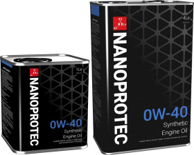 Моторное масло Nanoprotec HC-Synthetic 0W-40 синтетическое