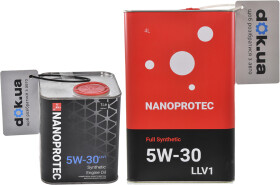 Моторное масло Nanoprotec LLV1 Full Synthetic 5W-30 синтетическое