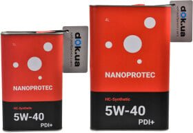 Моторное масло Nanoprotec PDI+ HC-Synthetic 5W-40 синтетическое