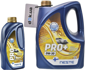 Моторное масло Neste Pro+ 0W-30 синтетическое