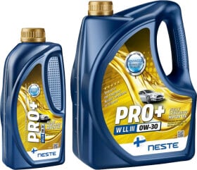 Моторное масло Neste Pro+ W LL-III 0W-30 синтетическое
