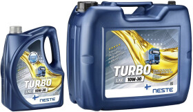 Моторное масло Neste Turbo LXE 10W-30 полусинтетическое