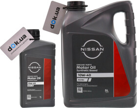 Моторное масло Nissan A3/B4 10W-40 полусинтетическое