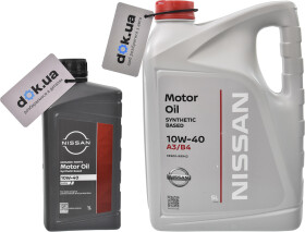 Моторное масло Nissan A3/B4 10W-40 полусинтетическое